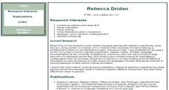Desktop Screenshot of dridan.com